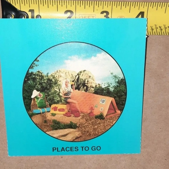 Vintage Barbie Card 1989 Barbie Just Us Girls Game Replacement Piece - Picture 5 of 6